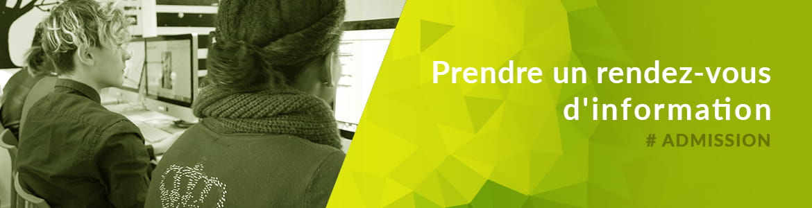 Admission Prendre un rendez-vous d'information