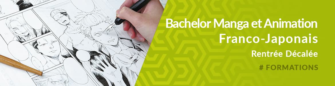 Formations, Bachelor Manga et Animation Franco-Japonais - Rentrée Décalée