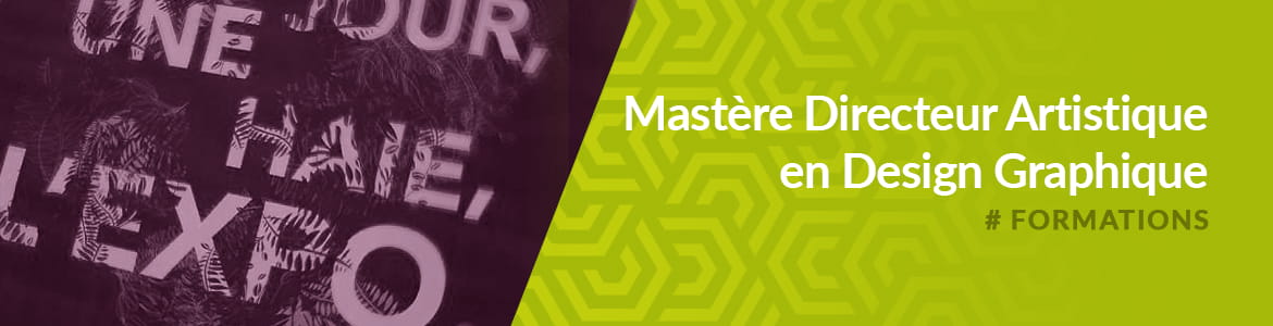 Mastère Directeur Artistique en design graphiquee